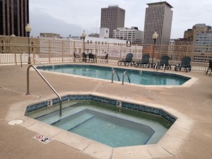 Drury Inn New Orleans Rooftop Pool