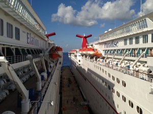 Elation and Paradise along Cozumel Pier
