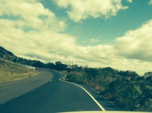This is actually one of the neater road repairs you will see along the Pan American Highway in Honduras